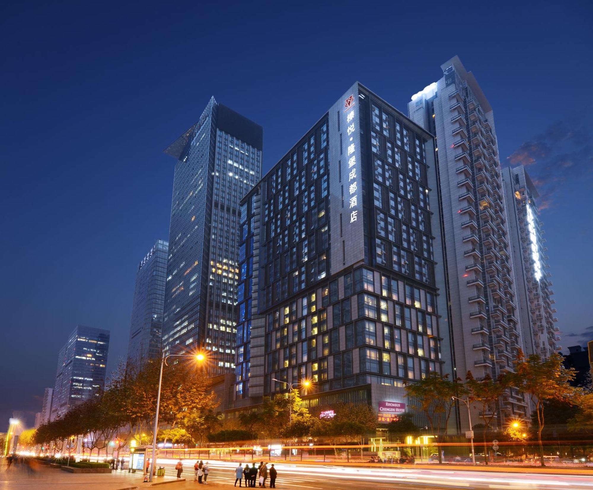 Rhombus Park Aura Chengdu Hotel Luaran gambar